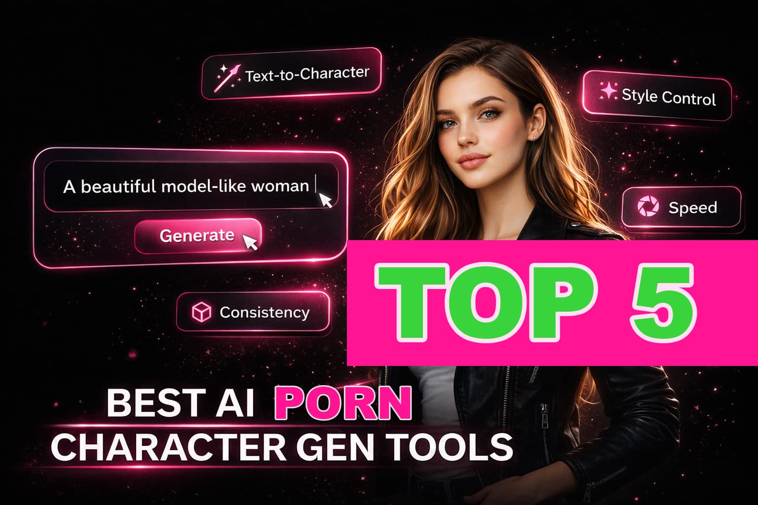 Top 5 AI NSFW Pornstar Generators: Ultimate Character Creation Tools [2026]